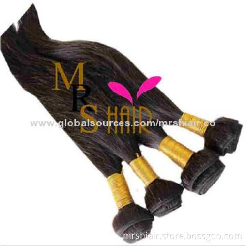 24-inch 6A Grade No Shedding No Tangle Malaysian Virgin Hair Weave
